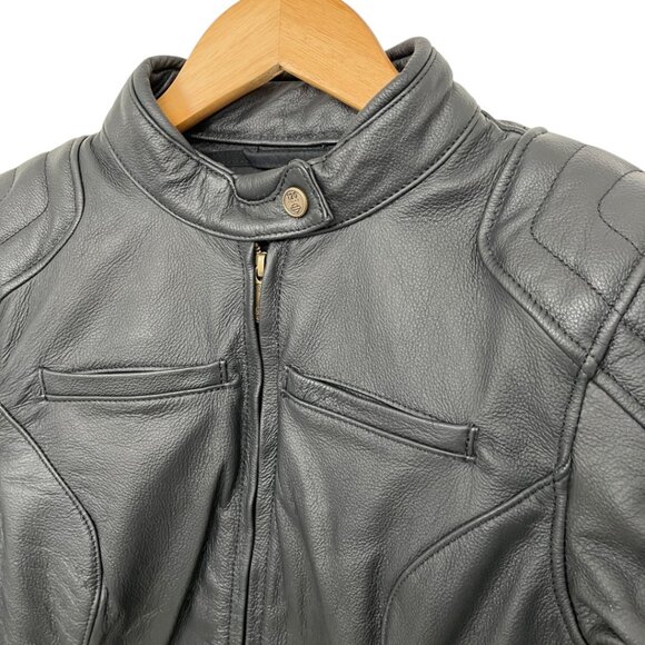 Harley-Davidson® Women’s Leather Motorcycle Jacket Small - Picture 4 of 15